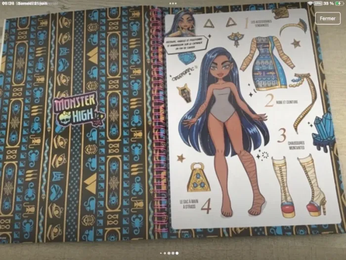 Neuf Livre création design monster high - photo numéro 9