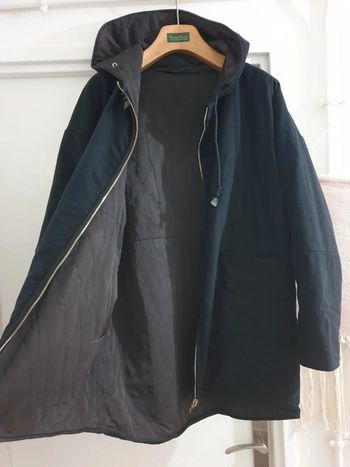 Manteau Caban Doudoune Réversible Maje Taille Unique