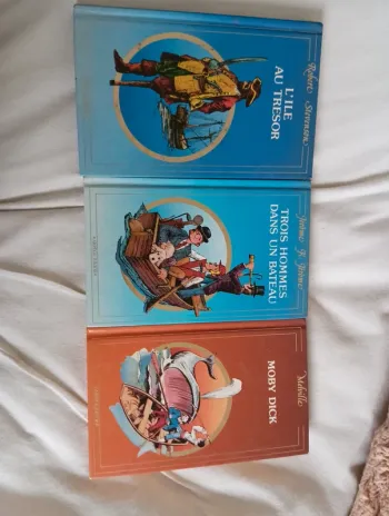 Lot de 3 livres