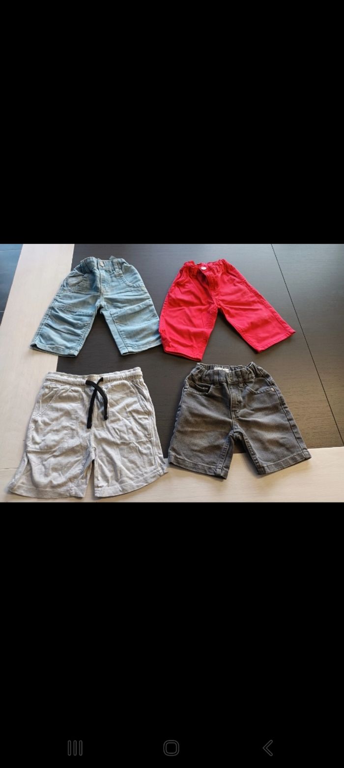 Lot 17 shorts garçon 4ans - photo numéro 2