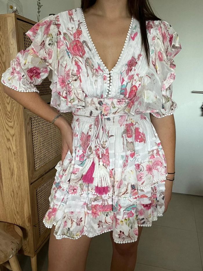 Robe blanche et rose Diamond For Eden - photo numéro 3