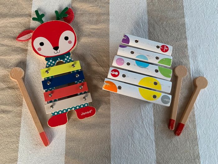 Lot xylophones janod