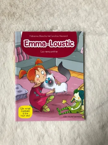 Livre - Emma et Loustic - la rencontre - Albin Michel jeunesse