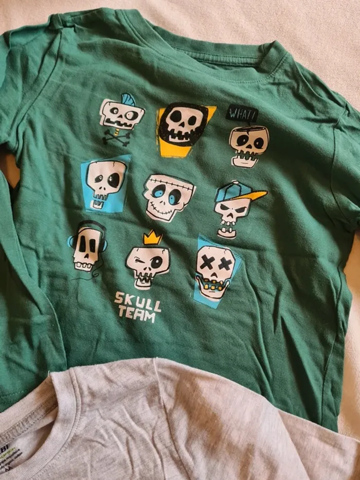 Lot de 3 tee-shirt manches longues 6 ans - photo numéro 4
