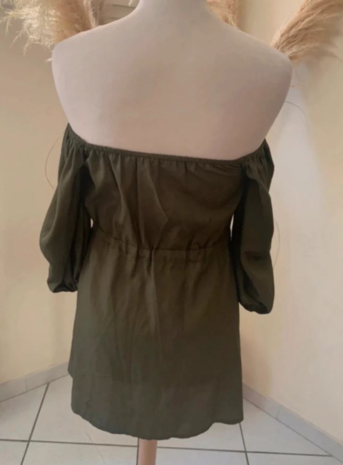 Robe à manches longues, kaki, Prettylittlething - photo numéro 10