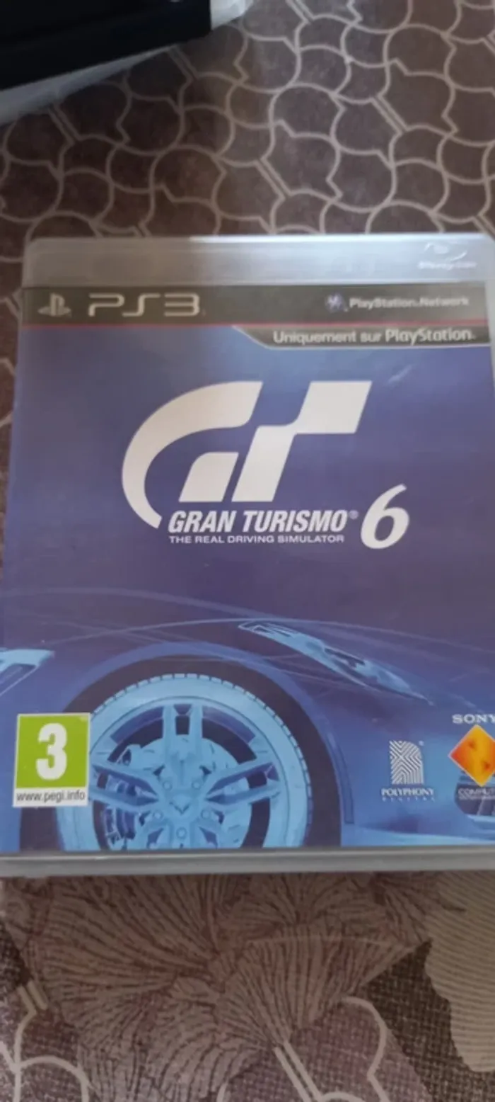 Jeux ps3 Gran turismo6
