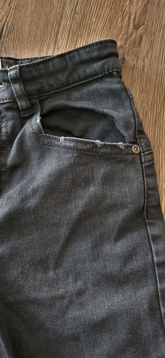 Jeans Noir Garçon 7ans - photo numéro 4