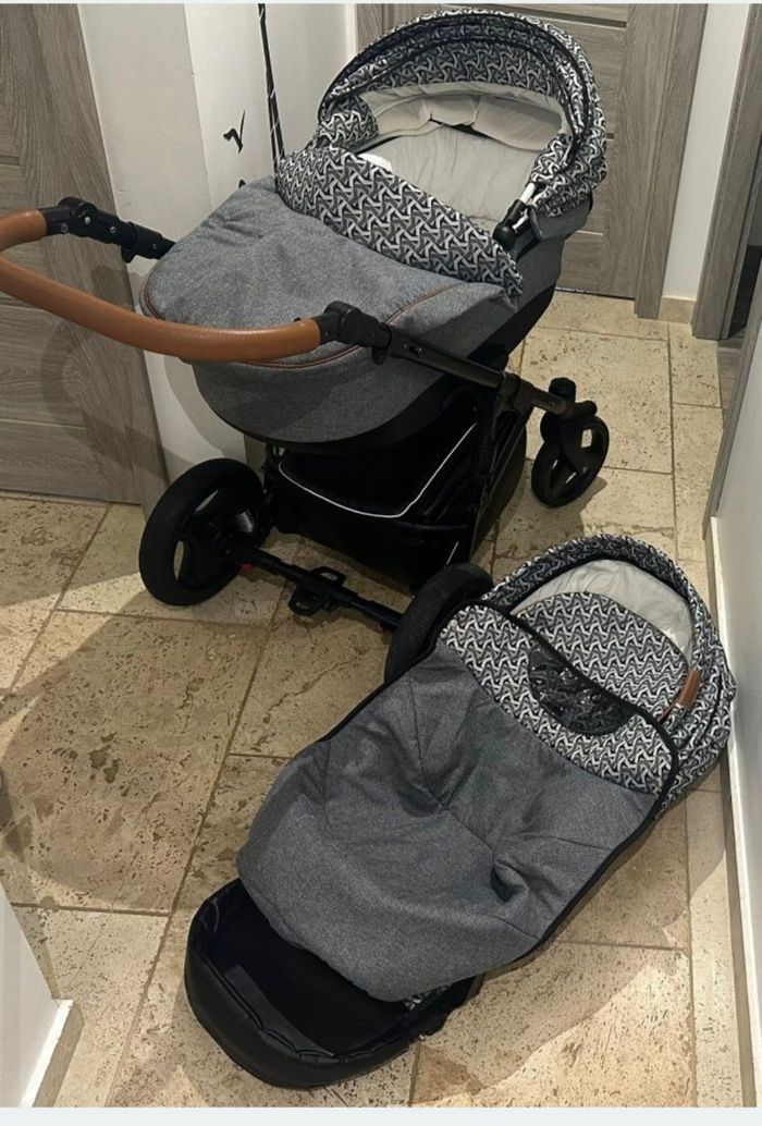 poussette bébé 2in1 avec accessoires - photo numéro 2