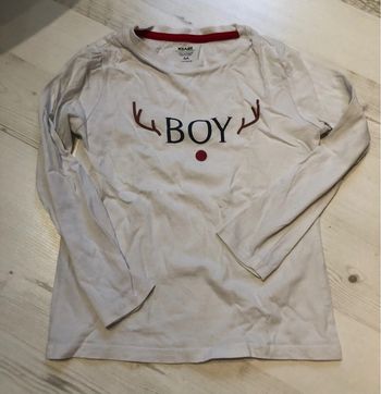 T-shirt de noël 6 ans coton bio