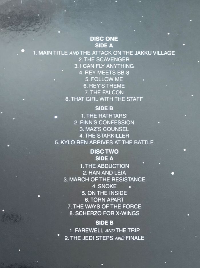 Double album vinyle Star Wars the force awakens - photo numéro 7