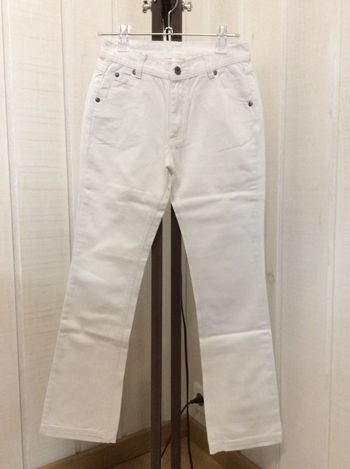 Pantalon jean blanc