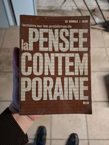 La pensée contemporaine Brunold & Jacob