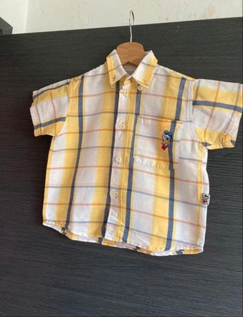 Chemise manches courtes Floriane 2 ans 