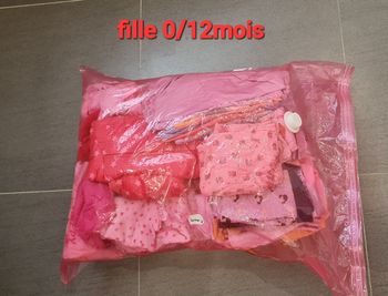 Lot bébé fille 0-12mois