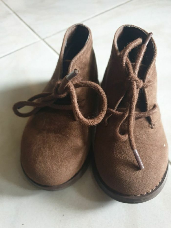 2 paires de chaussures garçon hiver taille 22 Pablovsky cuir - photo numéro 8