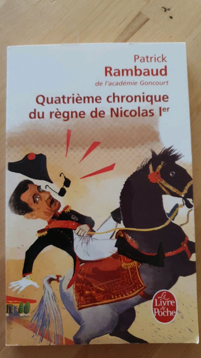 Livre Patrick Rambaud règne de Nicolas 1er