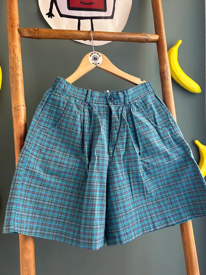 Short à carreaux vintage 8A - photo numéro 2