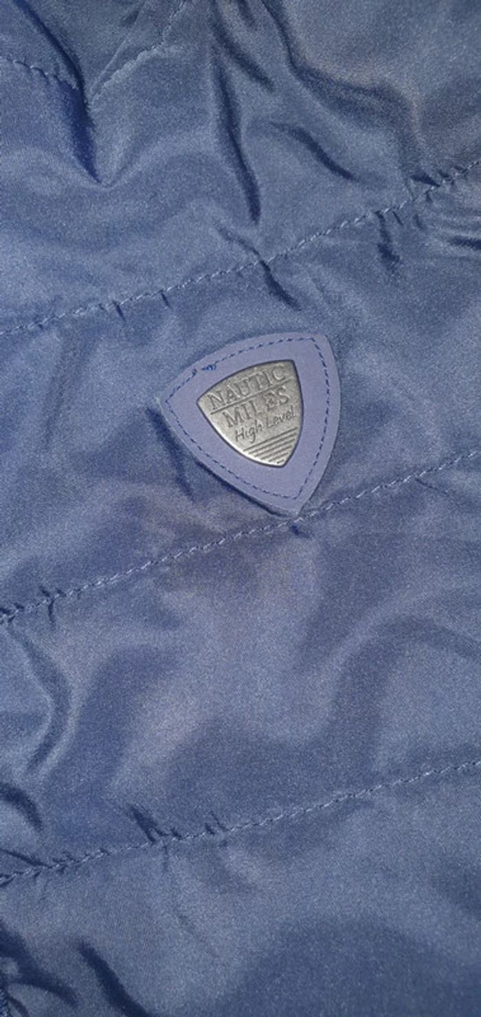 Veste zippée marine Armand Thiery taille M - photo numéro 4