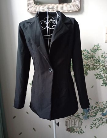 Veste blazer ceintrée 