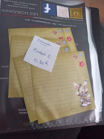 Feuille Diddl Carrée pimboli 2 0,30€