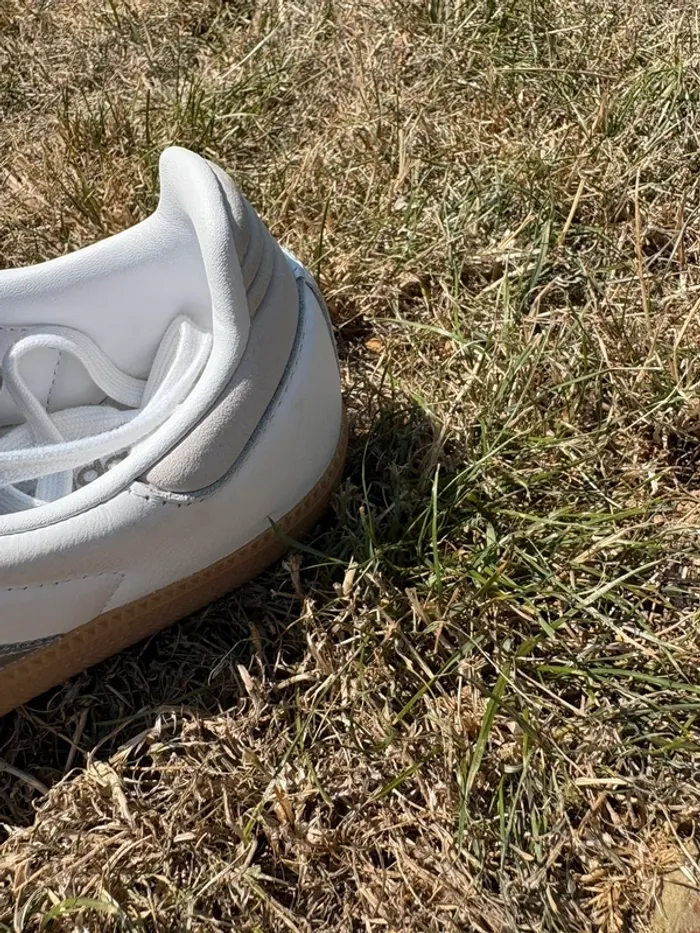 Adidas samba blanche et argent grise 37 1/3 - photo numéro 14