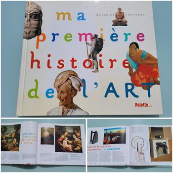 Grand livre 🎨 Ma Première histoire de l'art 🖼