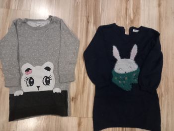 Lot 2 robes chaudes 3 ans