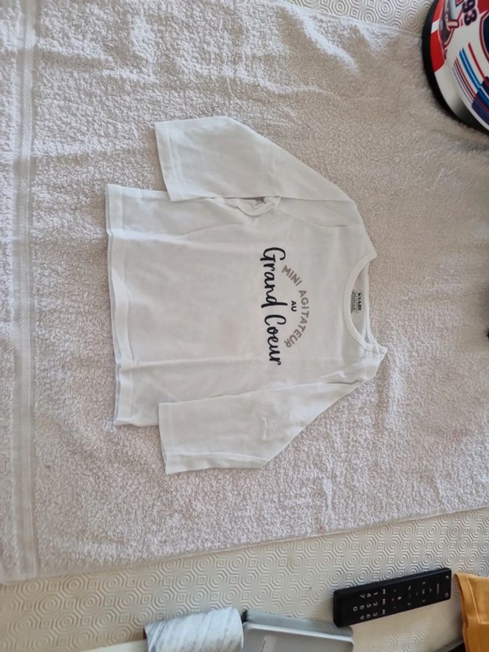 Tee-shirt kiabi blanc