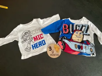 Maillo a longues manches Buzz l’éclair 3 mois