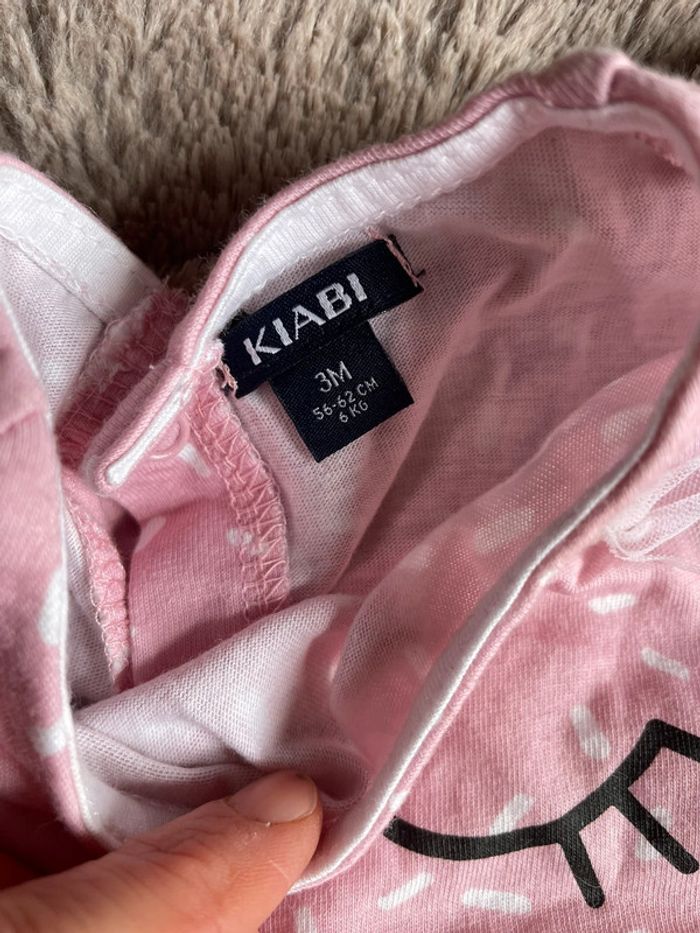 T-shirt fille 3 mois - photo numéro 2