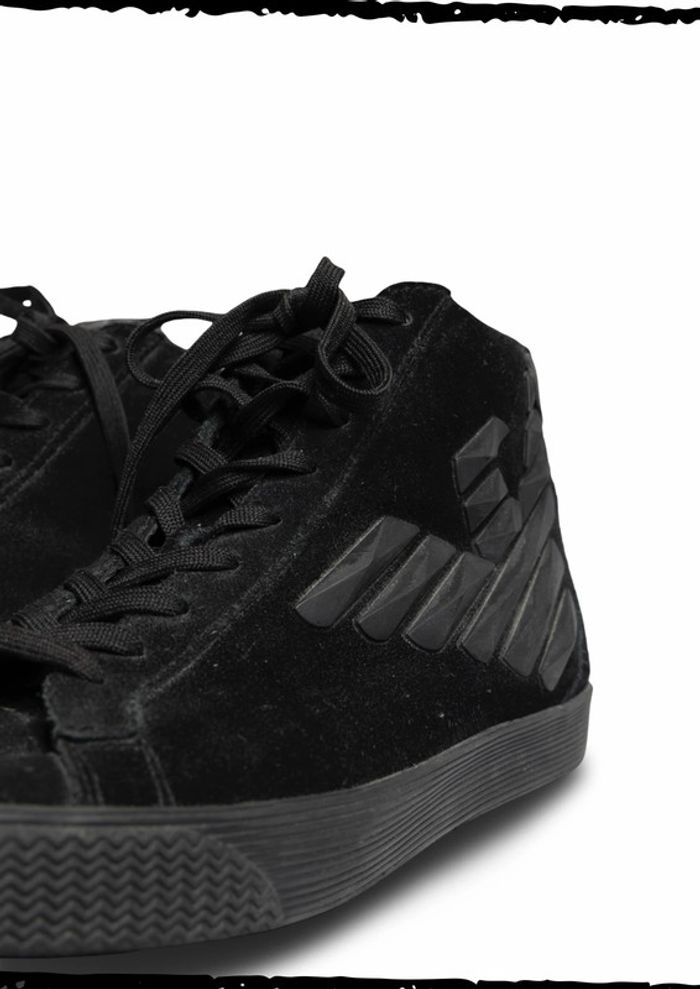 Baskets montantes Emporio Armani – Coloris noir uni Taille 44 - photo numéro 3