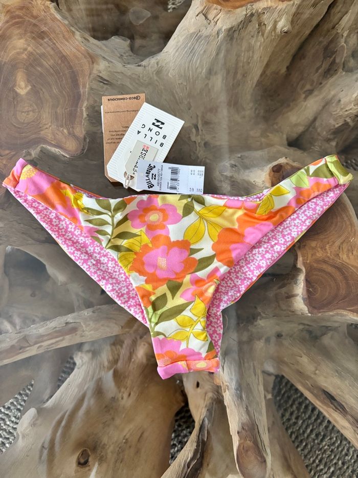 Bas de maillot de bain Billabong réversible S - photo numéro 2