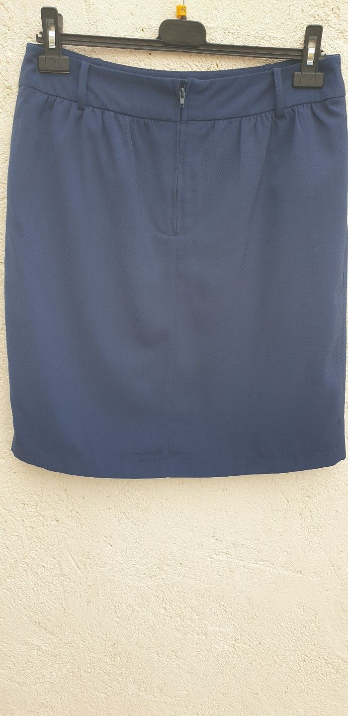 Jupe bleu Marine camaieu