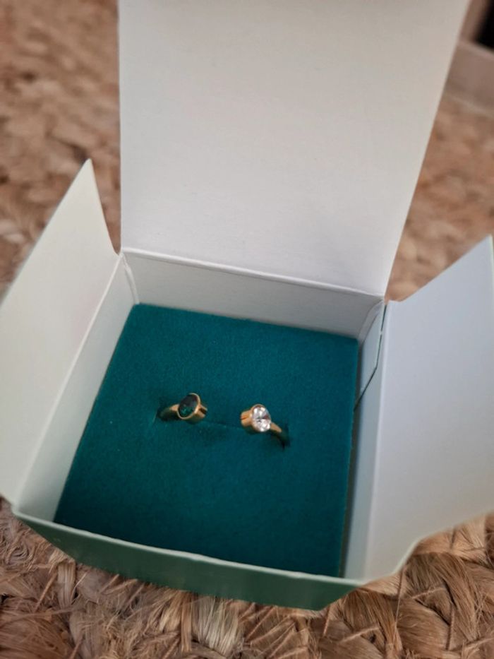 Bague dorée ajustable - photo numéro 6