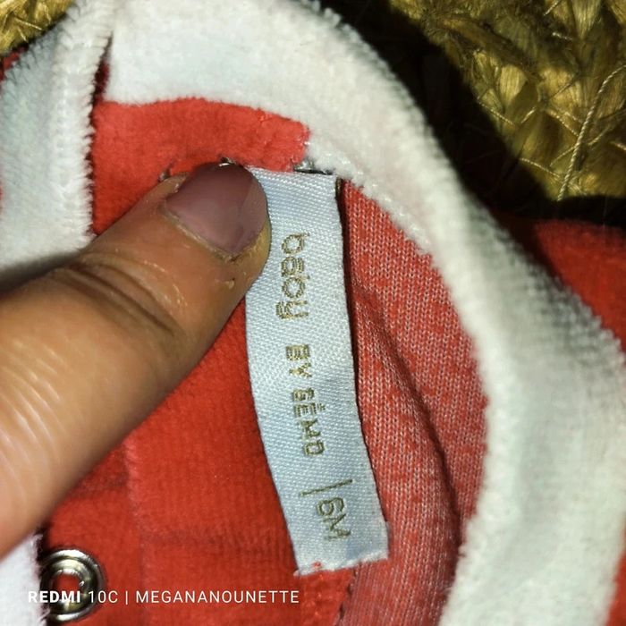 🎅 Pyjama Grenouillère Bébé – Gémo – Taille 6 mois / 68 cm - photo numéro 4