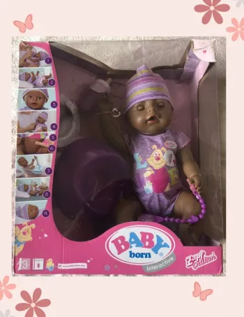 Baby Born Poupon noir Interactif