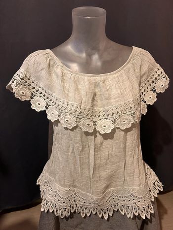 T-shirt épaules dénudées taille S