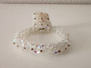 Bracelet+Bague perles SWAROVSKI