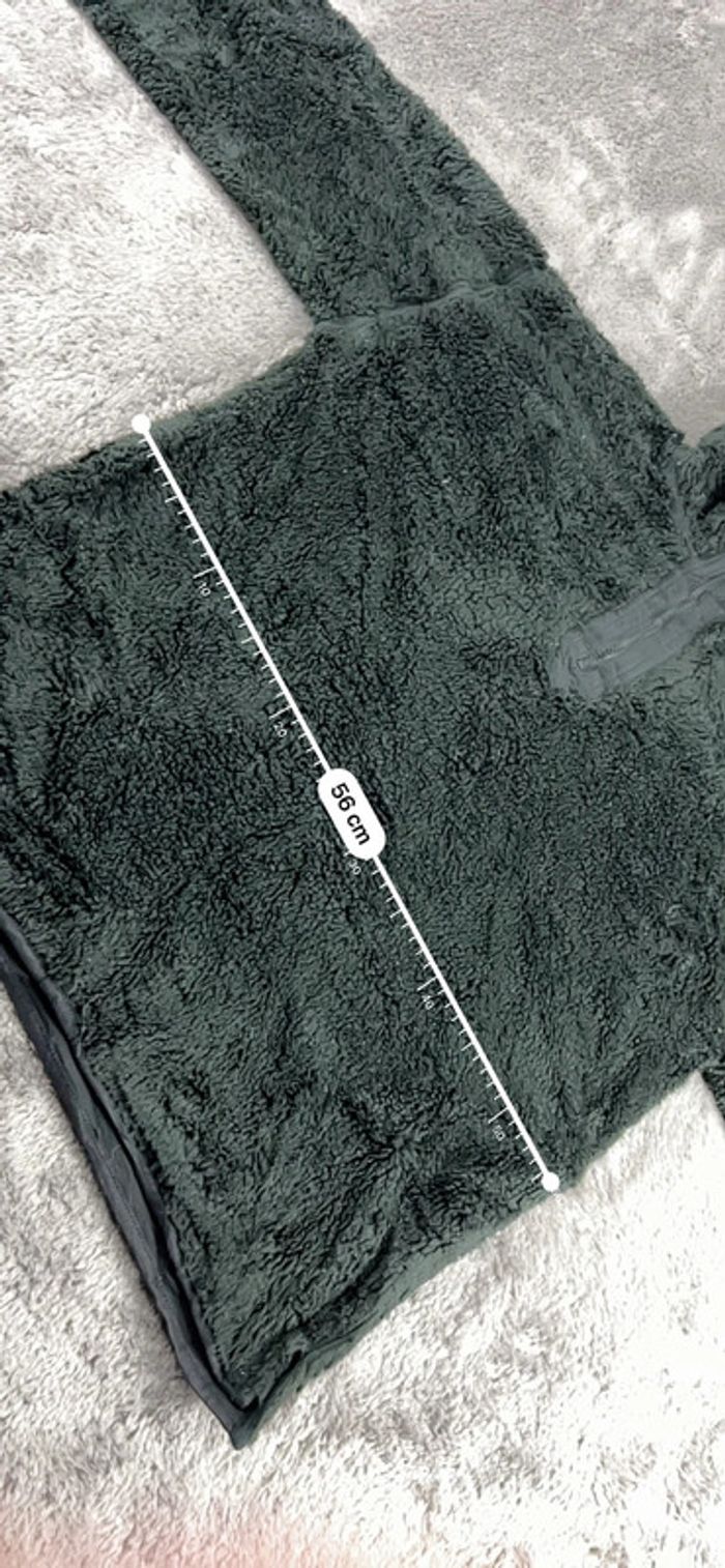 Pull Polaire avec zip col camionneur Chaps Noir Col Zippé – Taille S – Style Ralph Lauren - photo numéro 5
