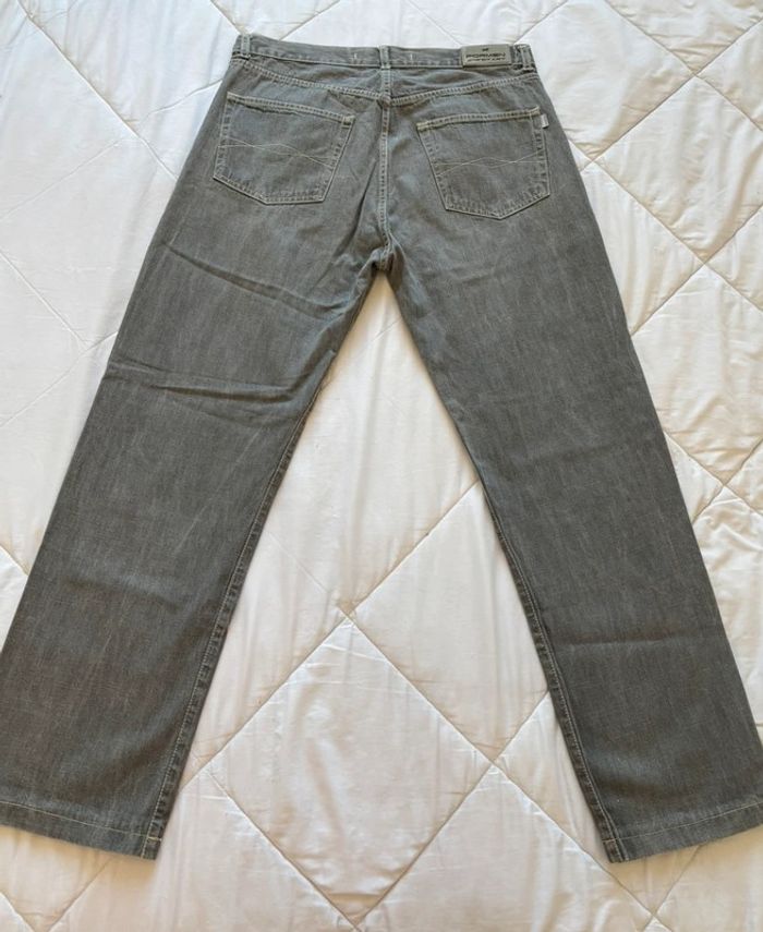 Jean homme gris clair vintage y2k 00s taille XL/48 – coupe droite regular – 100% coton - photo numéro 12