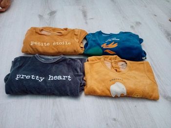 Lot de 4 pyjama 3 mois kiabi