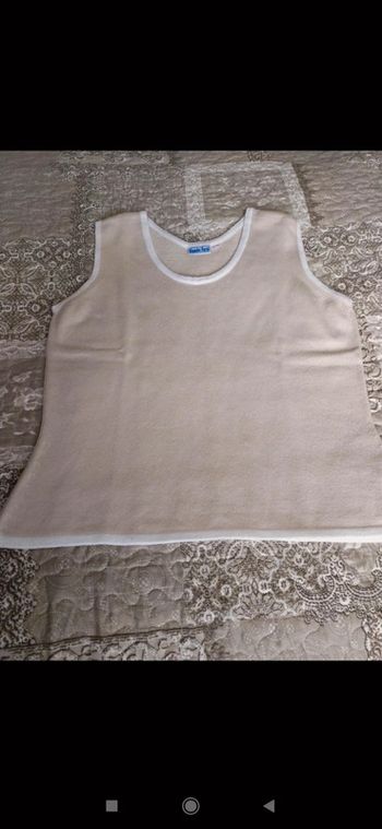 Débardeur Blancheporte (ecru), XL / 42 / 14