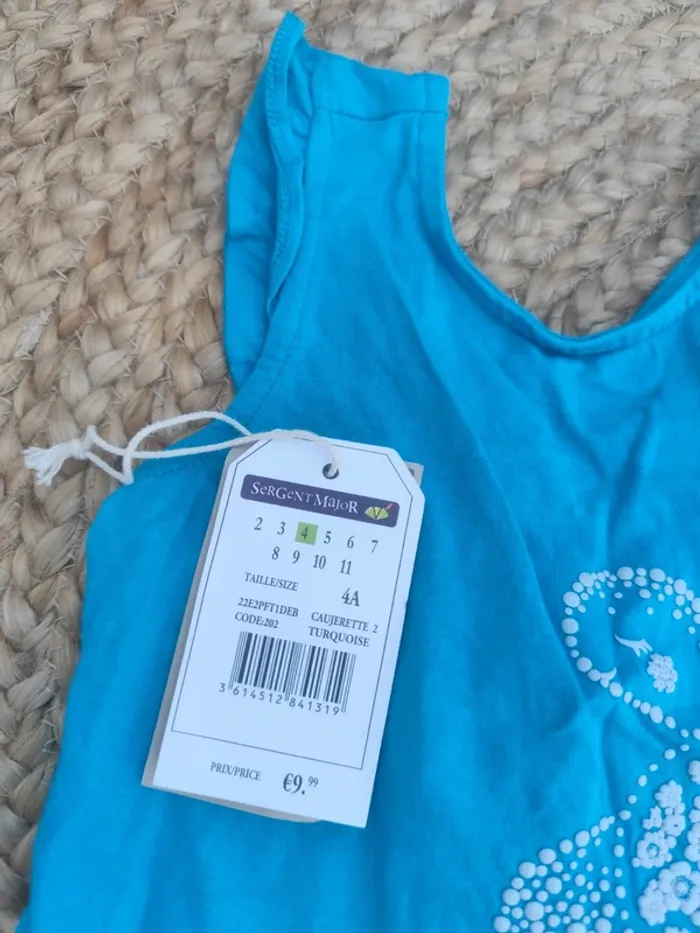 T shirt sans manches 4 ans neuf - photo numéro 2