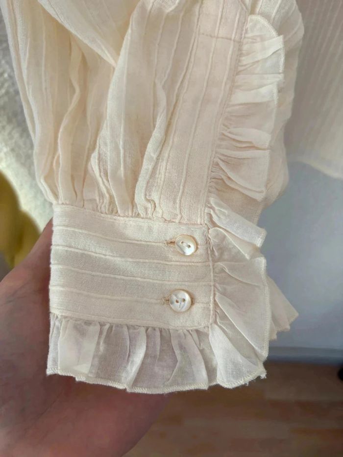 Chemise Antik Batik Yvonne crème / taille XS - photo numéro 4
