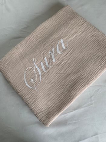 Couverture en gaz de coton
