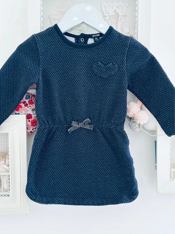 Robe pois dorés