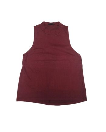 Débardeur bordeaux à motifs | Jennyfer | S