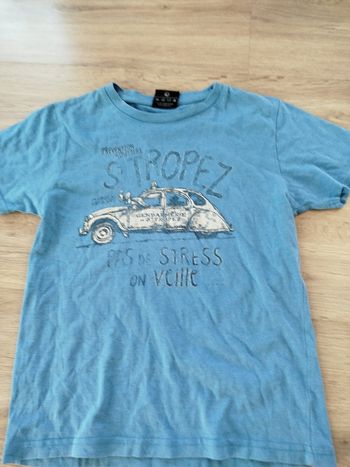 Tee shirt garçon taille 8ans st Tropez et les gendarmes