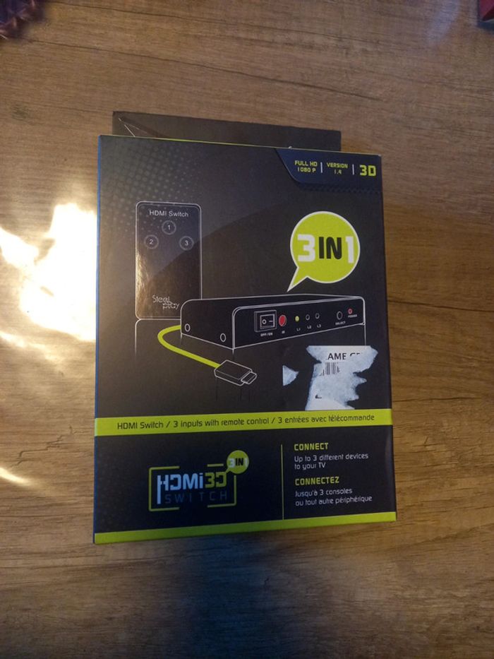 Hdmi 3d switch 3 in 1