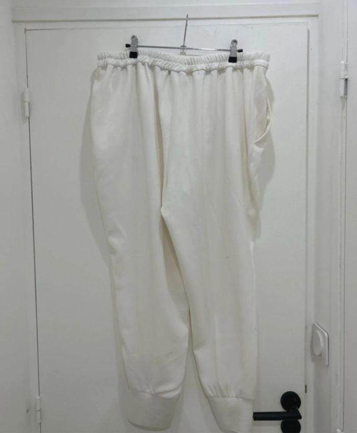Pantalon Zara blanc taille xxl neuf - photo numéro 6